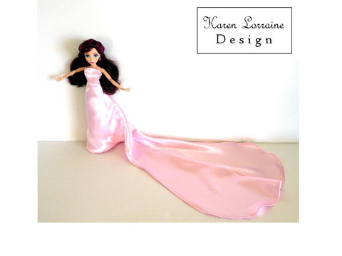 Karen Lorraine Design Barbie Elegant Pattern for 11-1/2" Fashion Dolls Pixie Faire