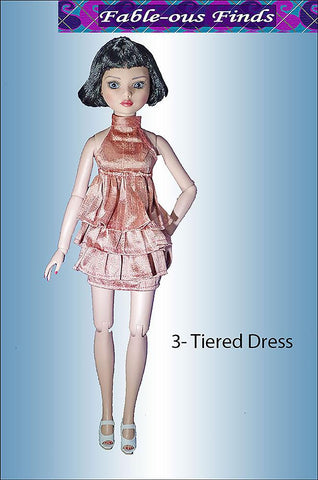 Fable-ous Finds Ellowyne Burst Into Tiers Dress Pattern for Ellowyne Dolls Pixie Faire