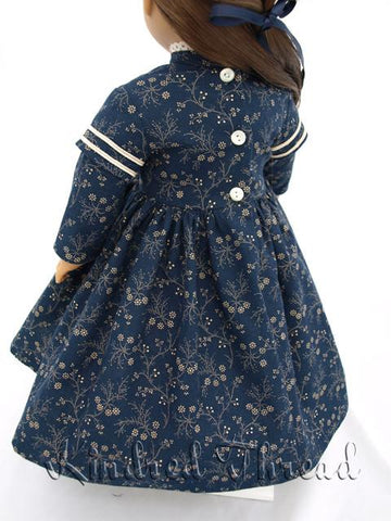 Kindred Thread 18 Inch Historical French Quarter Day Dress 18" Doll Clothes Pixie Faire