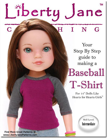 Baseball Tees For Dolls