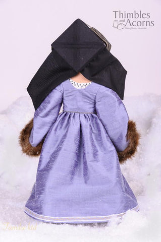 Thimbles and Acorns A Girl For All Time Renaissance Faire Hampton Court Gown for AGAT Dolls Pixie Faire
