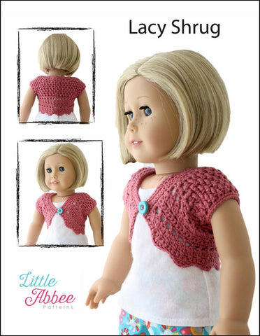 Little Abbee Crochet Lacy Shrug Crochet Pattern Pixie Faire