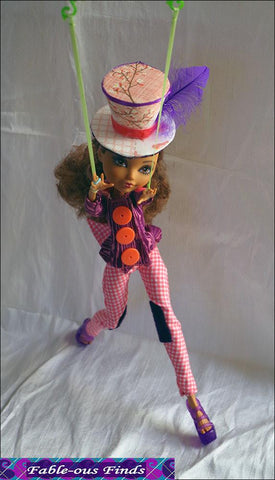 Fable-ous Finds Ever After High Mad Bazaar Jacket, Pants, and Top Hat Pattern for Ever After High Dolls Pixie Faire
