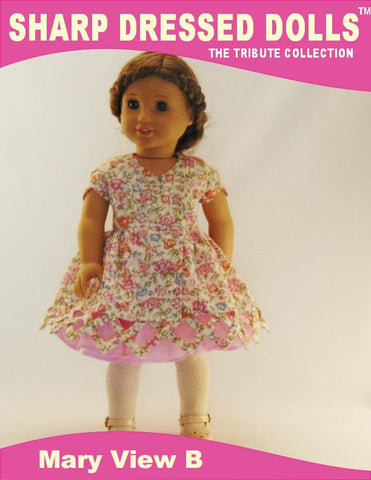 Sharp Dressed Dolls 18 Inch Modern The Mary Dress 18" Doll Clothes Pixie Faire