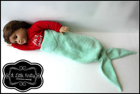 A Little Knitty Knitting Mermaid Tail Blanket Knitting Pattern Pixie Faire