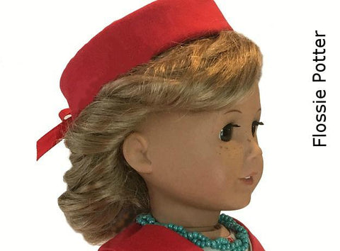 Flossie Potter 18 Inch Historical Ladies' Club Accessories 18" Doll Clothes Pattern Pixie Faire