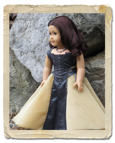 Melody Valerie Couture 18 Inch Modern Cadewyn Dress 18 Inch Doll Clothes Pattern Pixie Faire
