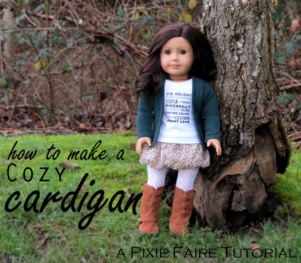 How To Make A Cozy Cardigan - Free Tutorial