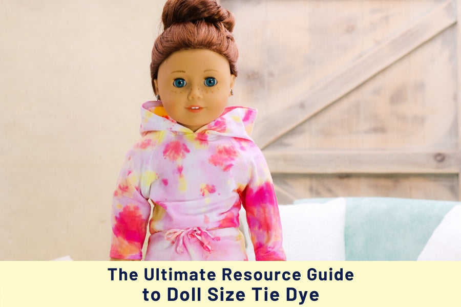 How To Tie Dye Clothes For Dolls