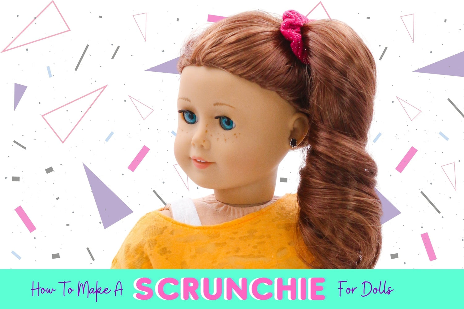 How to Make a Doll-Sized Scrunchie