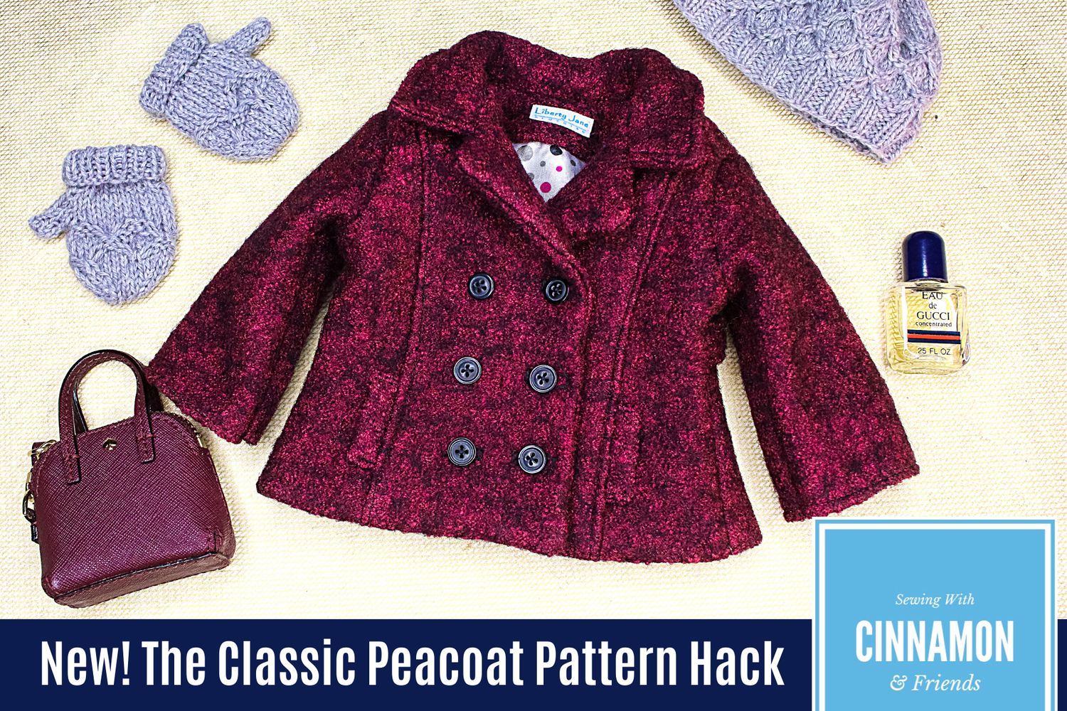 Sewing With Wool - The Classic Peacoat Pattern Hack