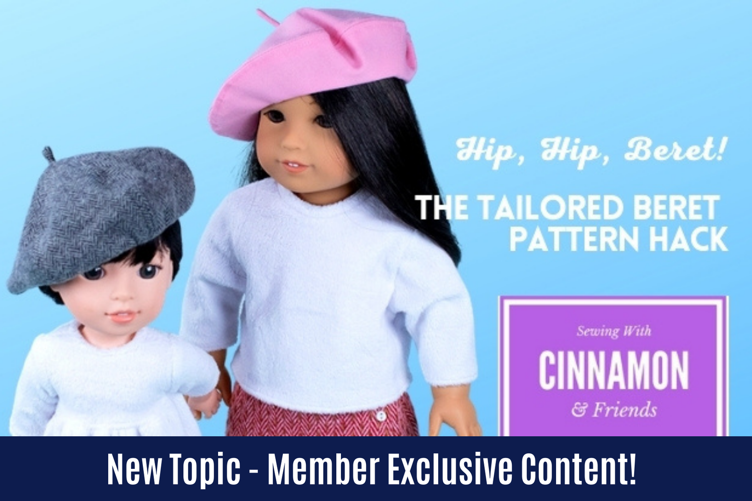 Hip, Hip, Beret! The Tailored Beret Pattern Hack