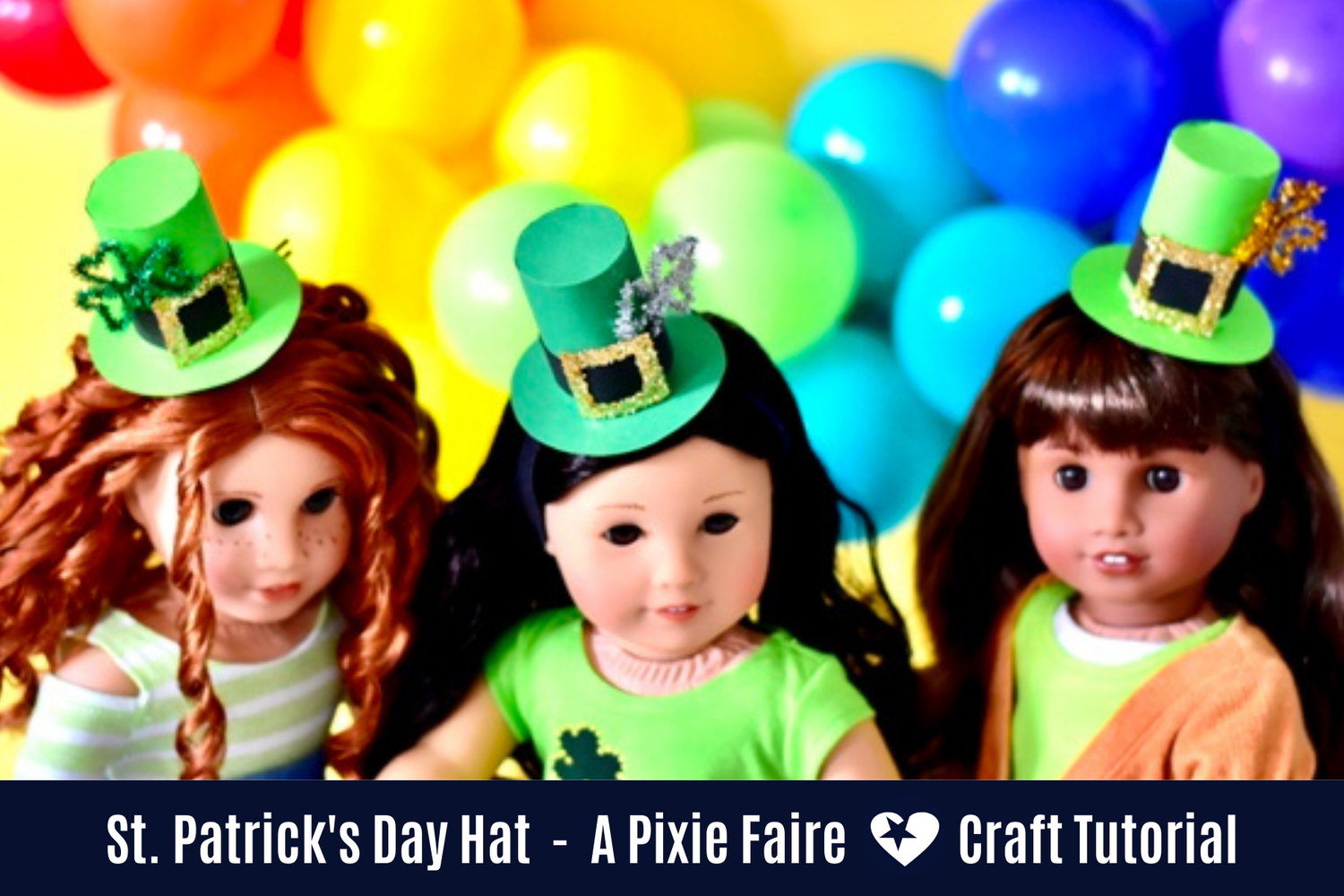 How To Make A Mini St. Patrick's Day Hat For Your Doll