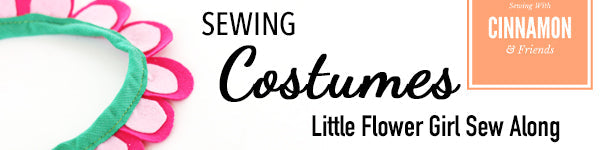 Sewing Costumes - Little Flower Girl