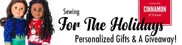 Sewing For The Holidays - Personalized Gifts & A Giveaway!