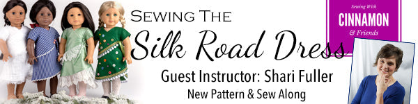 Sewing The Silk Road Wrap Dress Sew Along