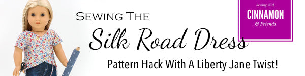 Sewing The Silk Road Dress - Liberty Jane Pattern Hack!
