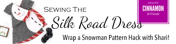 Sewing The Silk Road Dress - The Snowman Pattern Hack