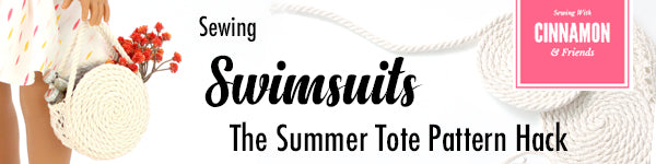 Sewing Swimsuits - The Summer Tote Pattern Hack