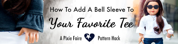 How To Add A Bell Sleeve To Your Favorite Tee