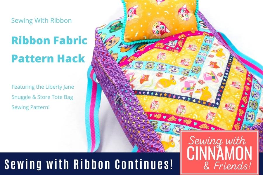 Sewing With Ribbon - Ribbon Fabric Pattern Hack