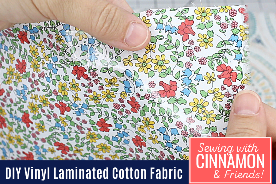 Sewing With Rainwear Fabrics Part 2: DIY Vinyl Laminated Cotton Fabric