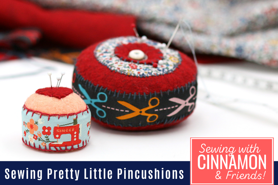 Sewing Pretty Little Pincushions: The Bottle Cap Pincushion Tutorial