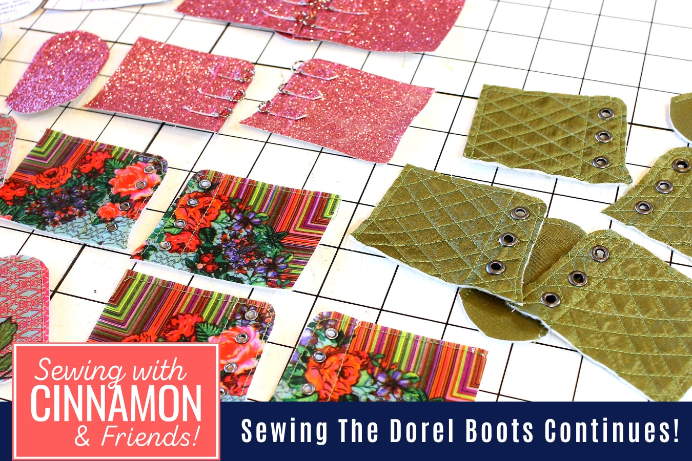 Sewing The Dorel Boots - Part 2