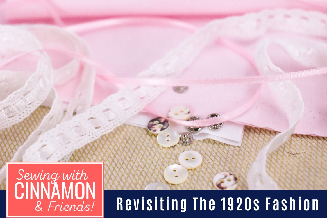Revisiting 1920s Fashion  - Beading lace and Tailored Plackets