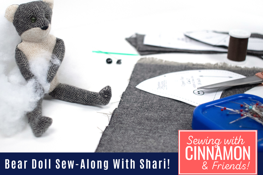 Sewing Animal Dolls Part 2: The Bear Doll Sew-Along