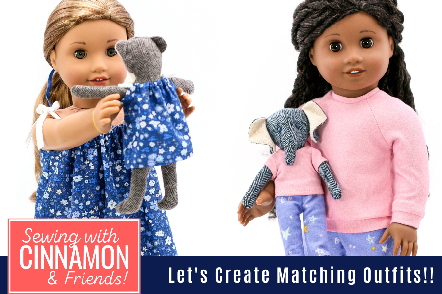 Sewing Animal Dolls Part 4: Mini Animal Dolls For 18-inch Dolls