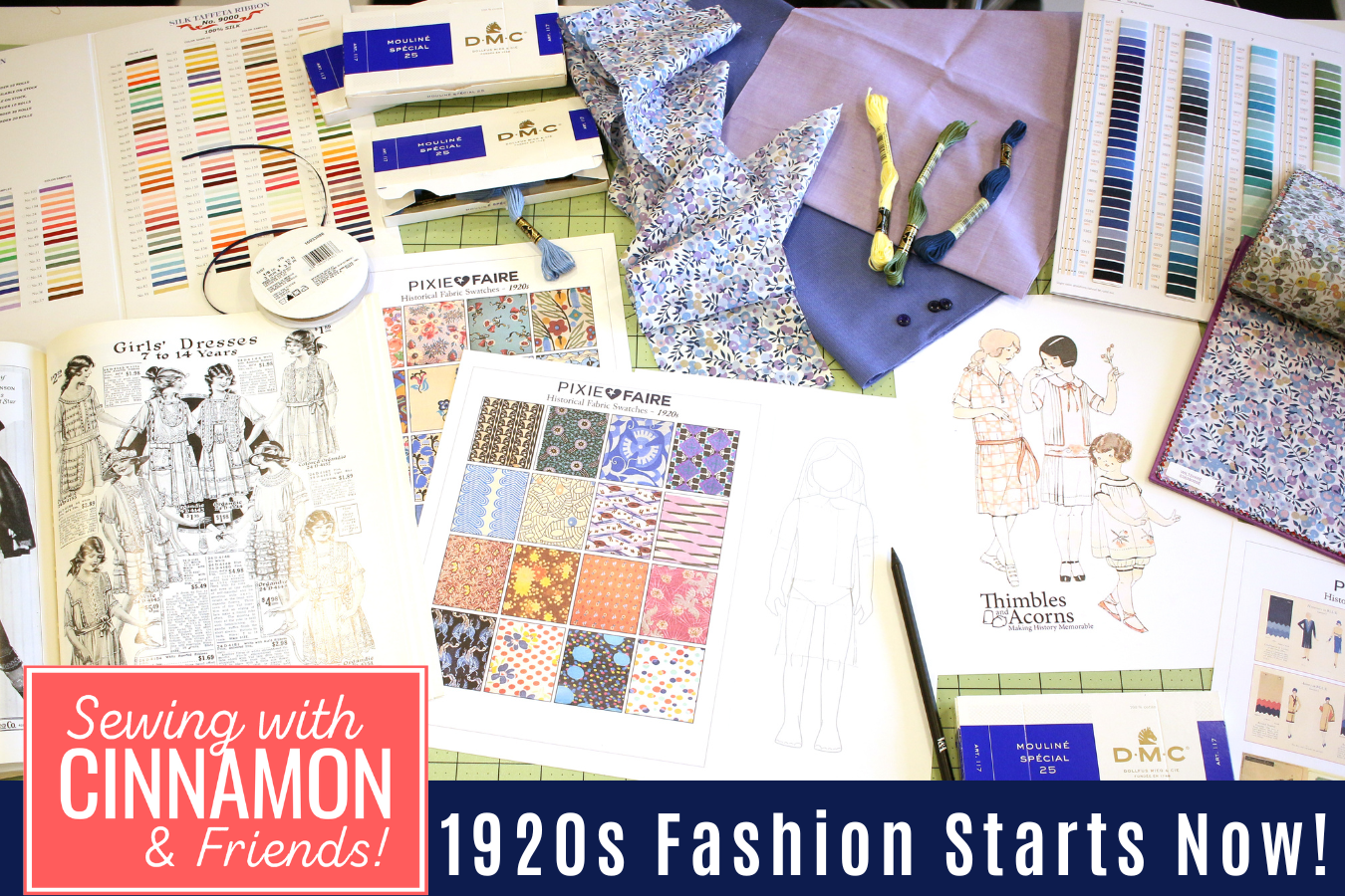 Sewing A Themed Wardrobe: 1920s Fashion Part 1