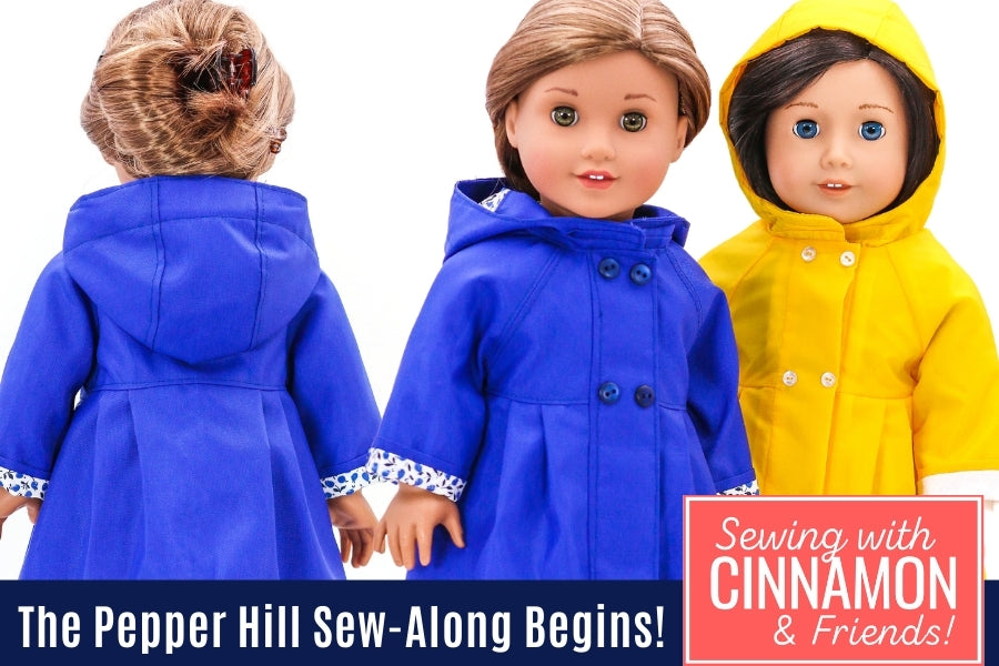 Sewing With Rainwear Fabrics: The Pepper Hill Raincoat Sew-along Begins!