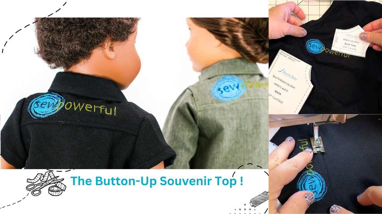 Sewing Summer Sportswear Part 3 The Button Up Souvenir Top