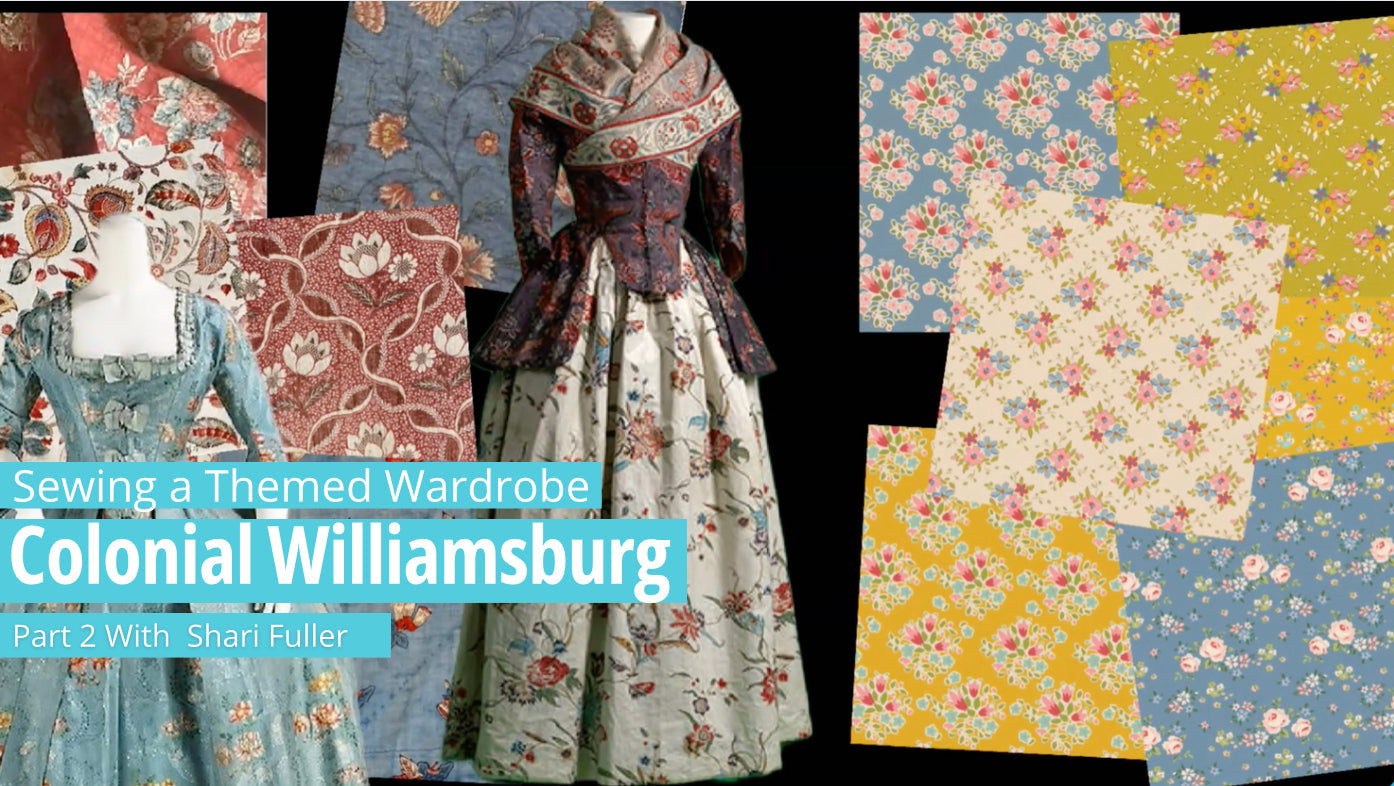 Sewing A Themed Wardrobe Colonial Williamsburg Part 2