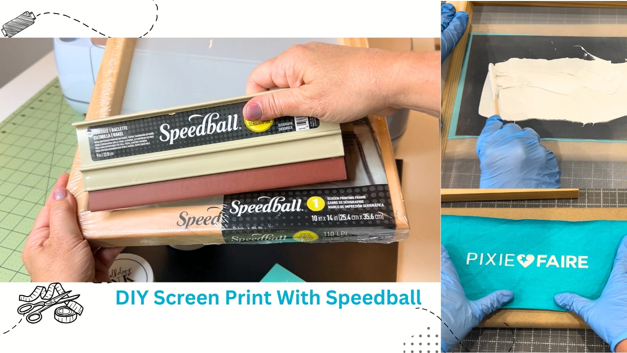 DIY Creating Screen Prints For Activewear