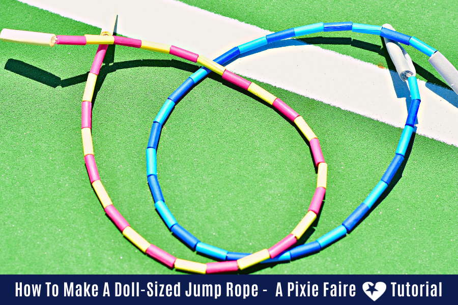How To Make A Doll-Sized Jump Rope!