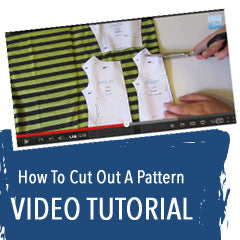 Sew Along: How To Cut Out the Trendy T-Shirt Pattern