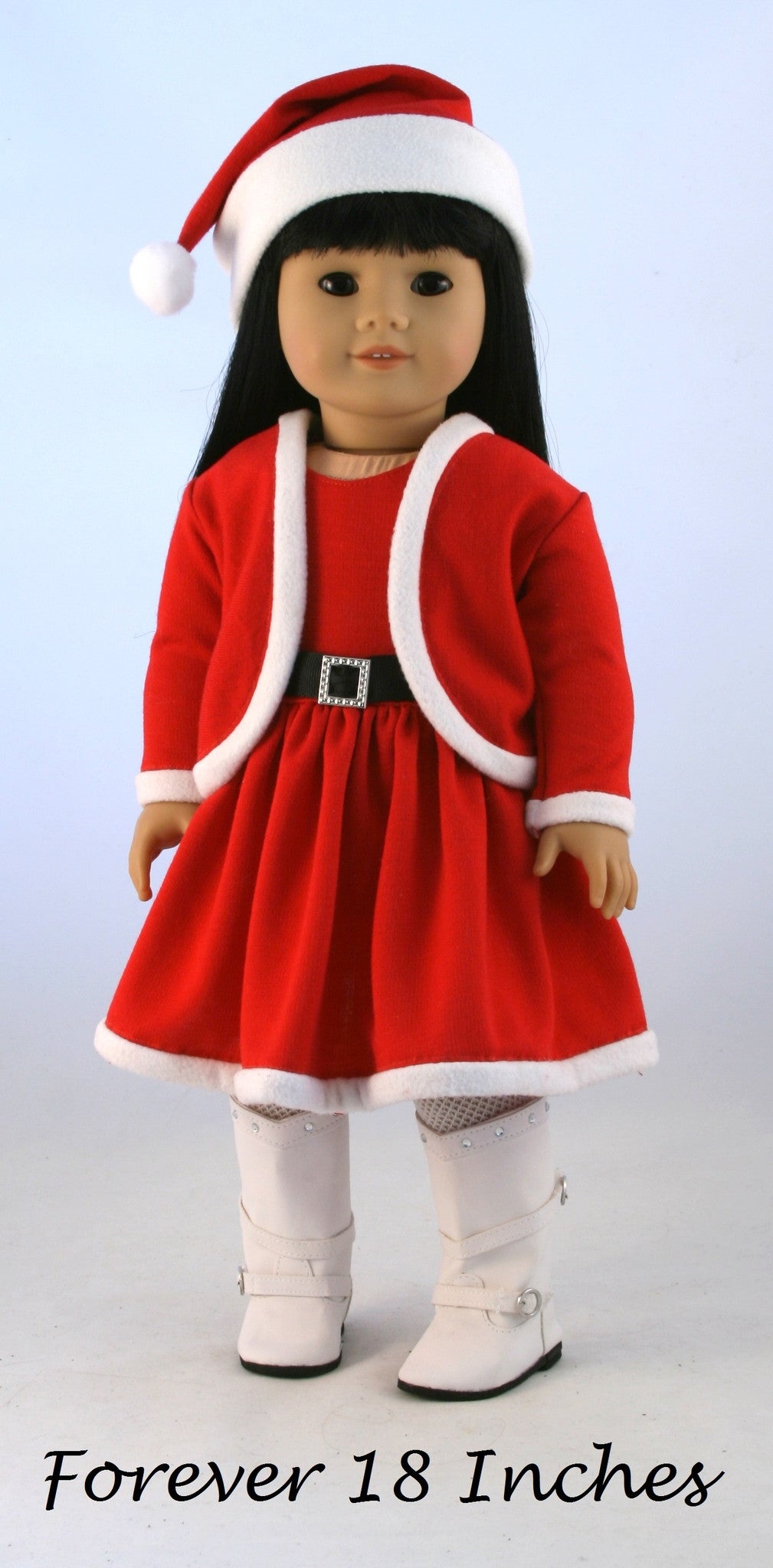 Forever 18 Inches Pattern Hack: Santa's Helper Outfit