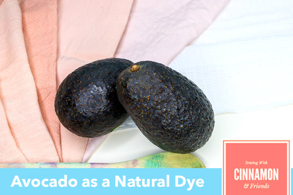 Working With Natural Fabric Dyes - Topic Overview and Avocado Pits!
