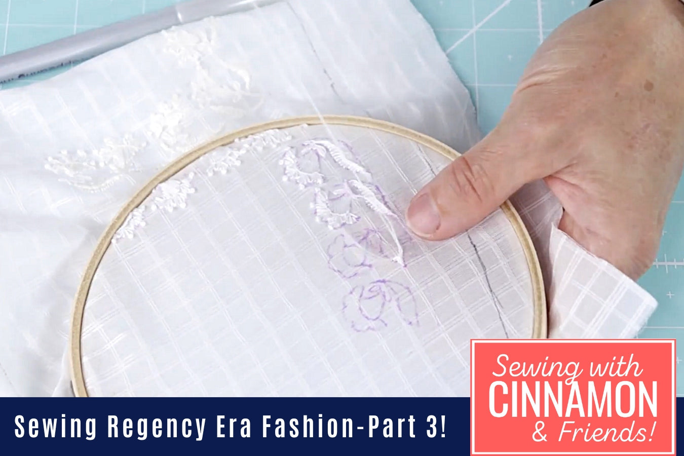 Sewing Regency Fashion Part 3