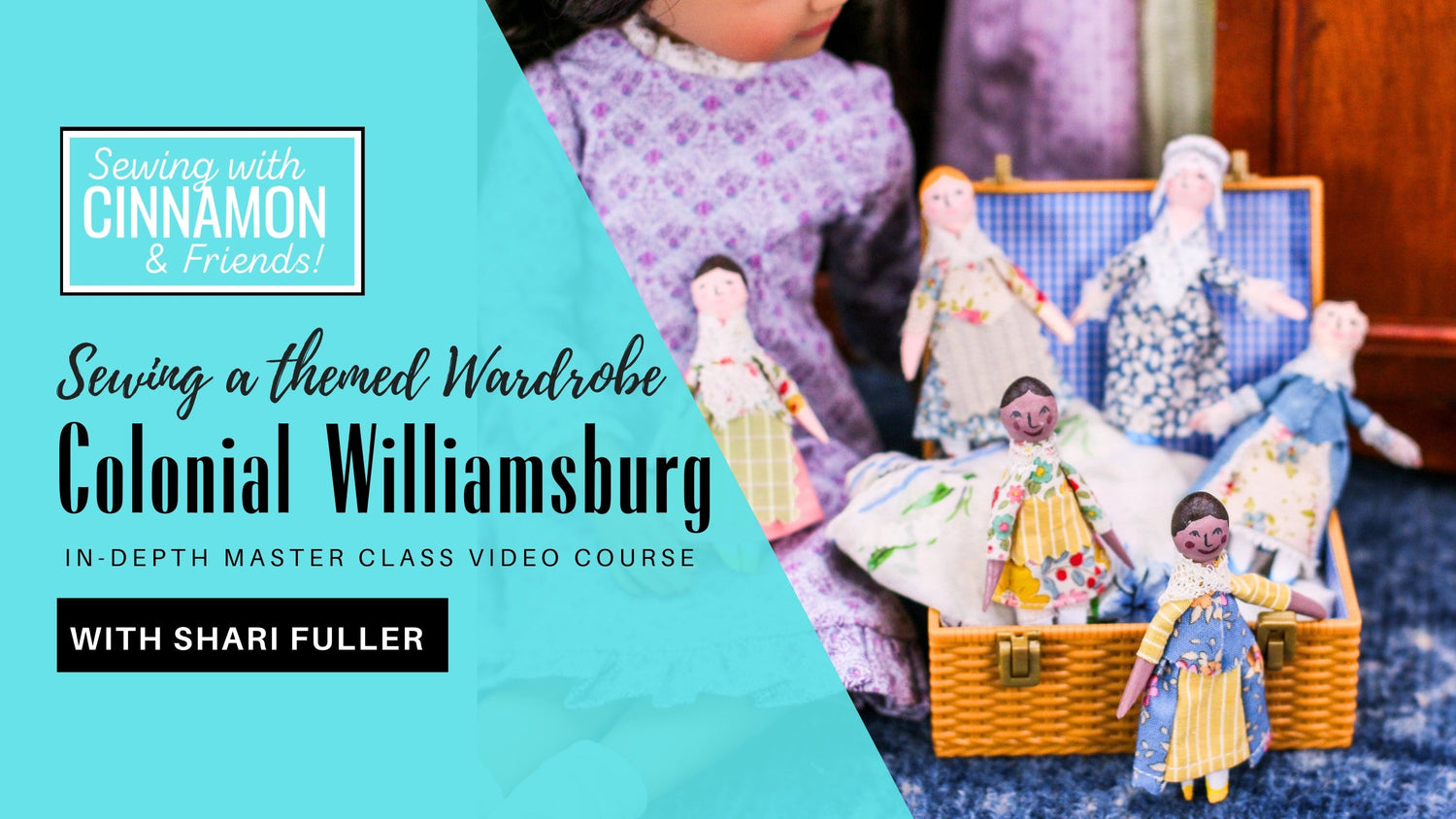 Sewing A Themed Wardrobe: Colonial Williamsburg Part 1