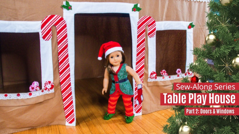 Sew-Along Table Play House Part 2
