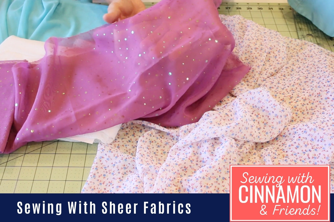 Sewing With Sheer Fabrics Part 2: Tips and Stabilizer Tutorial