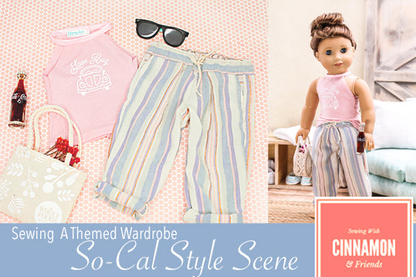 Sewing A Themed Wardrobe: Topic Overview and the Beach Scene Outfit Tutorial
