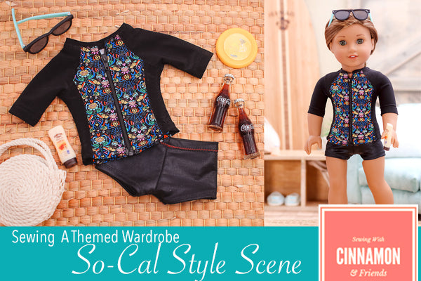 Sewing A Themed Wardrobe: The Zip-Front Rash Guard Pattern Hack