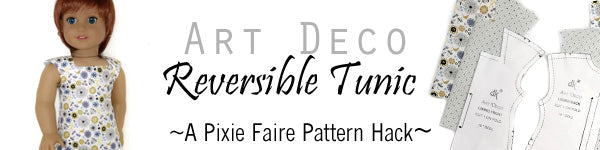 Art Deco Reversible Tunic DKinley Designs Pattern Hack