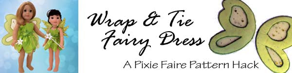 Sweet Pea Fashions Pattern Hack: Wrap & Tie Fairy Dress