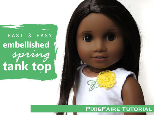 Easy Embellished Spring Tank Top