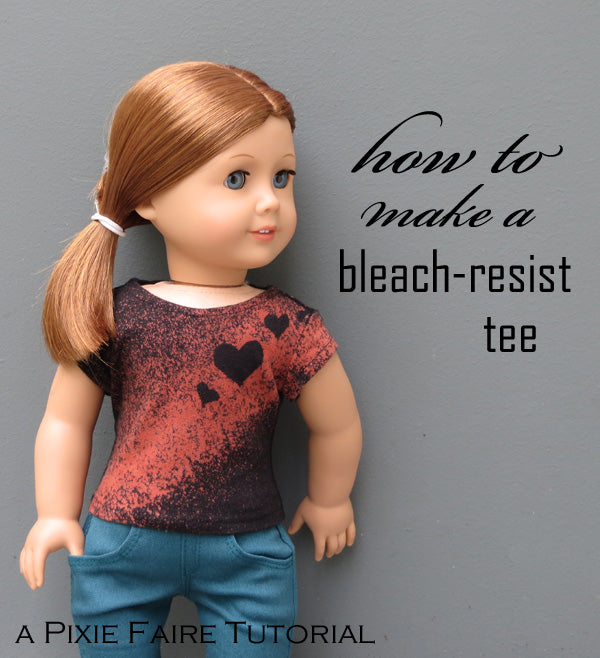Bleach-resist tee shirt